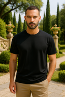 Liam Men’s Cotton T-Shirt – Short Sleeve Summer Wear