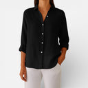 Lize – Linen Long Sleeve Blouse