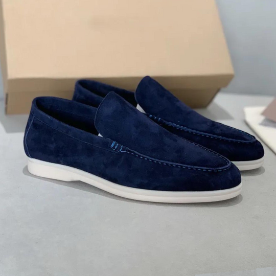 Tristan - Men’s Leather Loafers Casual Slip On