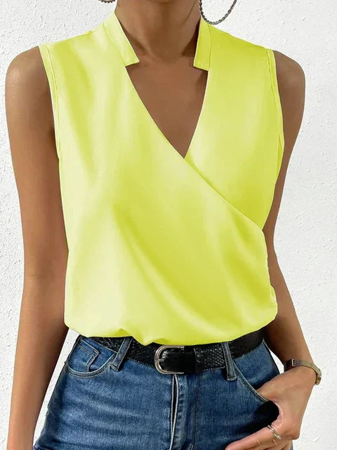 Lise - Stylish Sleeveless women's blouse