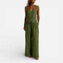 Aveline - 2 Piece Set Sleeveless Top and Pants