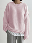 Romy | Damen Entspannter Strickpullover