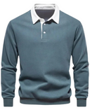 Lennox – Klassischer Langarm-Polopullover für Herren