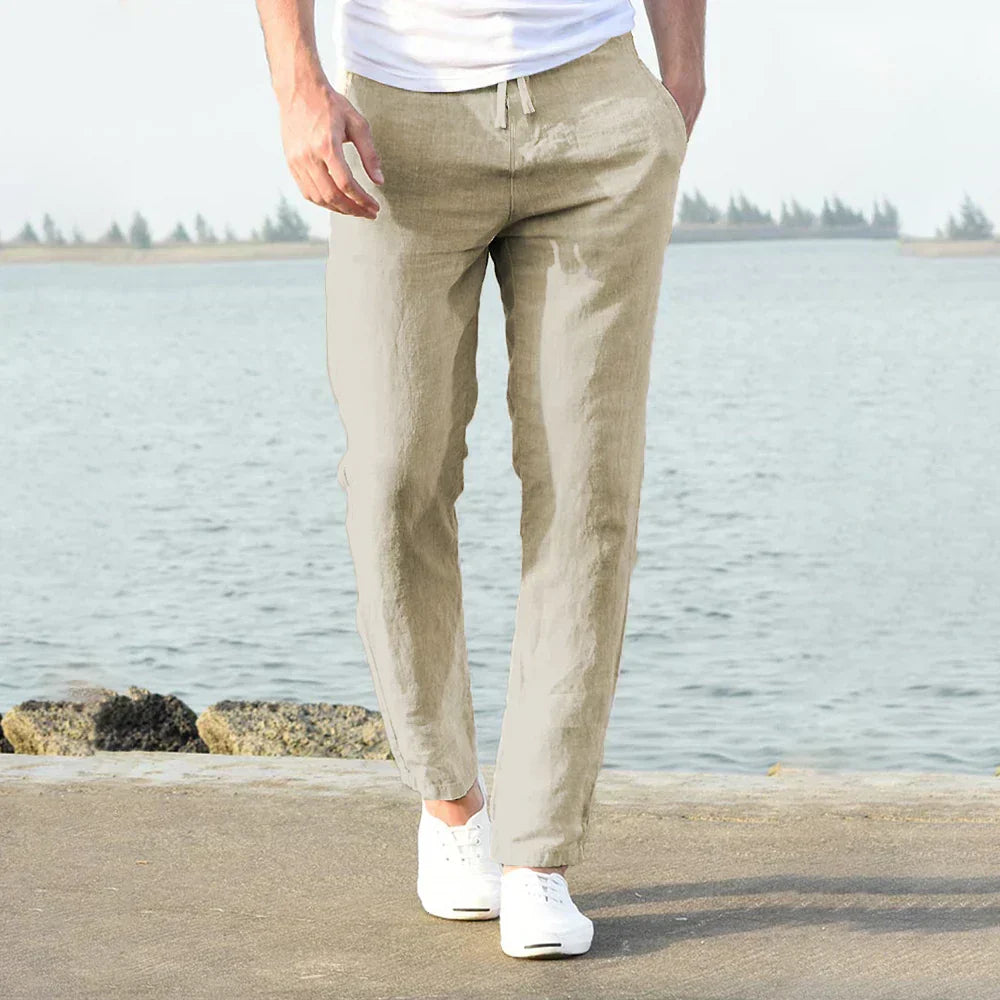 Barclay & Bloom - Heren Linnen Zomerbroeken