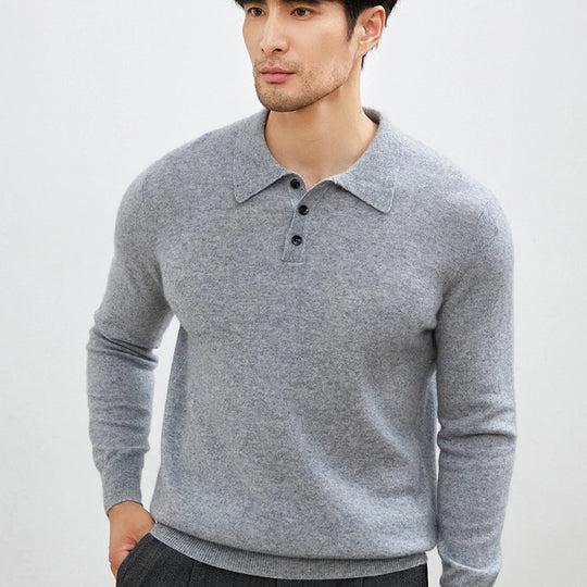 Dario | Herren Langarm Polohemd