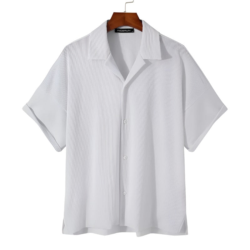 Barclay & Bloom - Herren Oversized Hemd Weiß