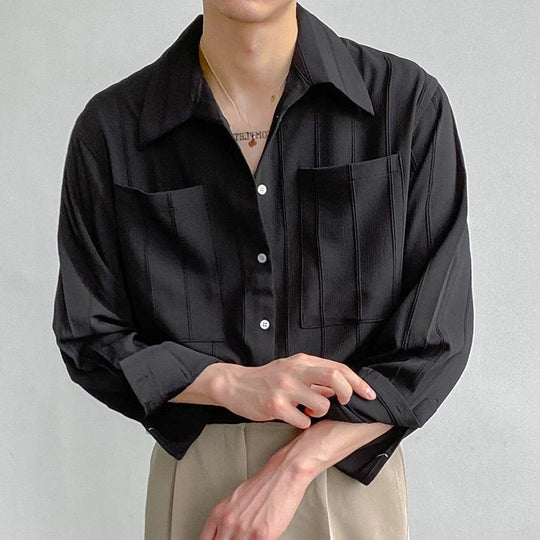 Barclay & Bloom - Men's Ribbed Menswear Shirt