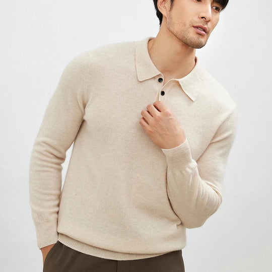 Dario | Herren Langarm Polohemd