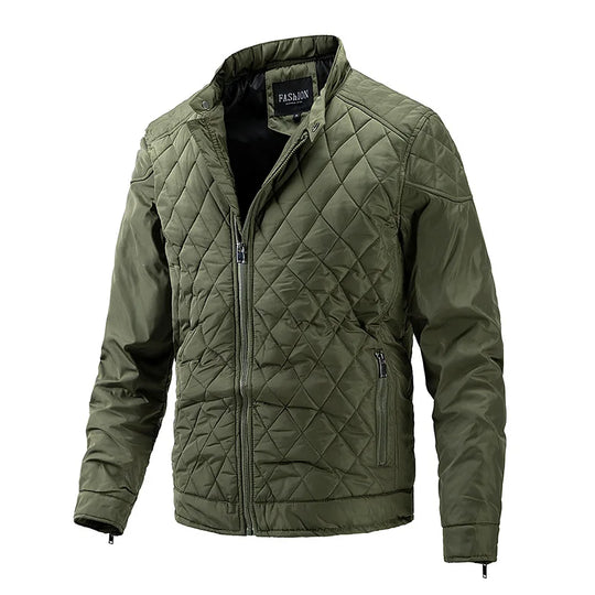Ethan Herren Steppjacke – Leichte Reißverschlussjacke