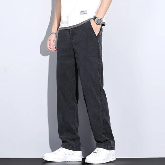 Barclay & Bloom - Heren Denim Jeans met Elastische Taille