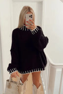 Lindsey | Damen Oversized Strickpullover