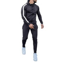 Hans Herren-Trainingsanzug – Zip-Hoodie und Jogginghose Set mit Seitenstreifen
