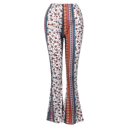 Slim Fit Women's high-waisted trousers for casual street style