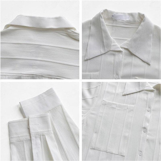 Barclay & Bloom - Men's Ribbed Menswear Shirt
