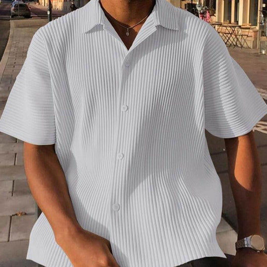 Barclay & Bloom - Men's Oversized Shirt White