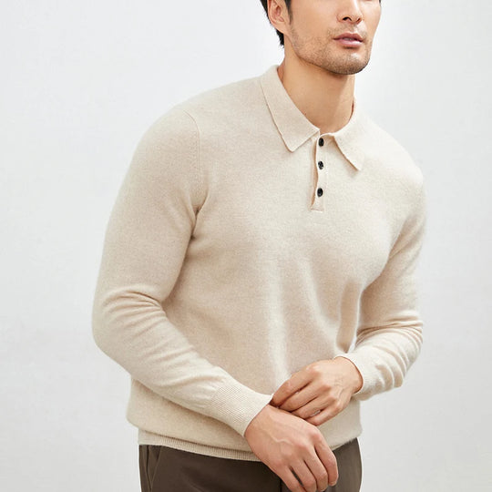 Dario | Herren Langarm Polohemd