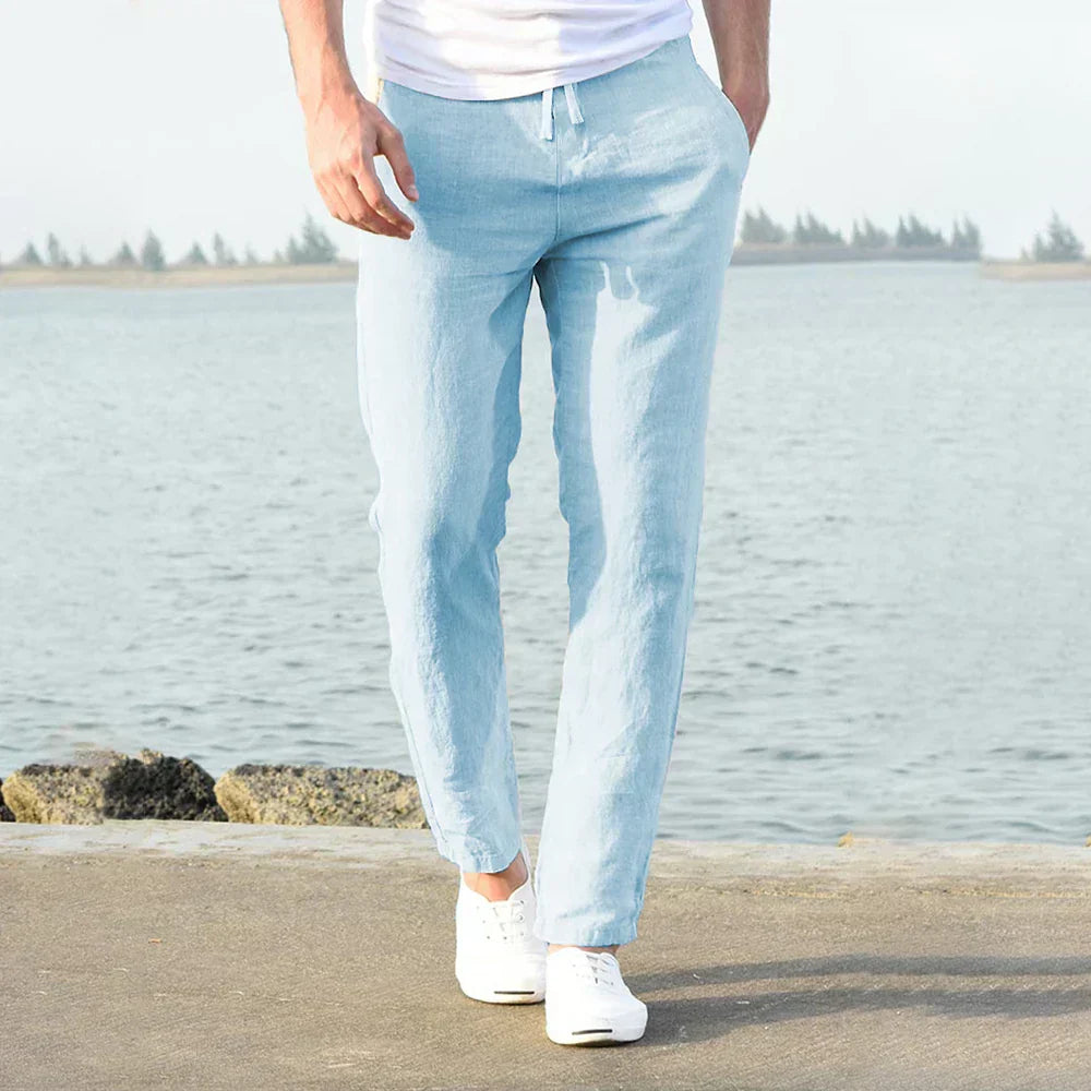 Barclay & Bloom - Heren Linnen Zomerbroeken