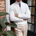 Noah | Knitted Half-Zip Pullover