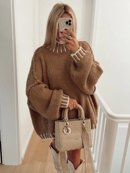 Lindsey | Women's Oversized Knitted Sweater