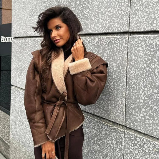 Hettie - Damen Stilvolle Freizeitjacke