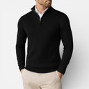Ewan – Men’s Quarter Zip Up Sweater