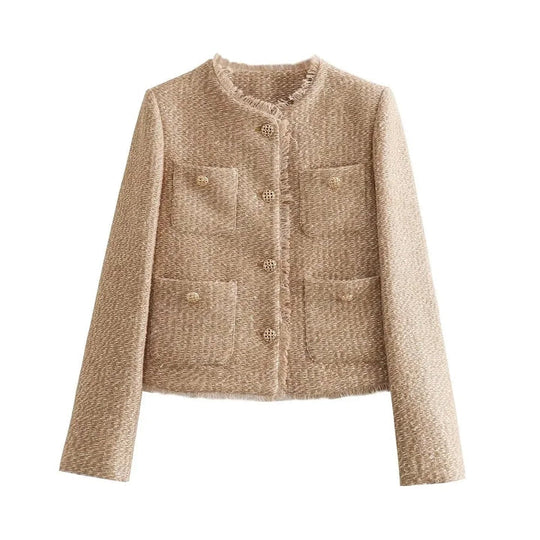 Nela Jacke - Elegante kurze Jacke mit Taschen
