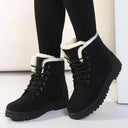 Camille | Women's Winter Lace-Up Boots