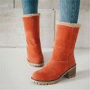 Elodie | Women's Winter Boots with Fold-Over Cuff