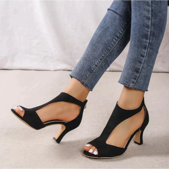 ComfyHeels - Leren Hakken