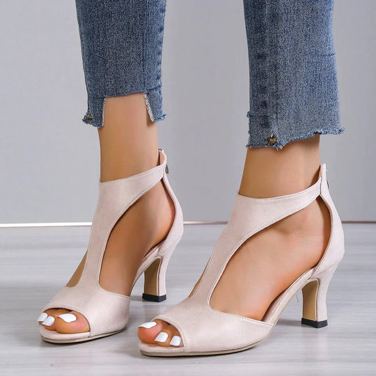 ComfyHeels - Leren Hakken