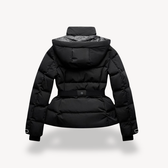 Barclay & Bloom | Women’s Winter Puffer Jacket – Belted Quilted Down Coat
