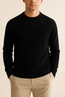 Nico – Herren O-Ausschnitt Locker Geschnittener Pullover