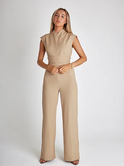 Harmony Jumpsuit - Sleeveless and wide legged