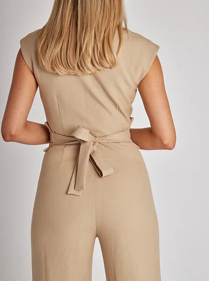 Harmony Jumpsuit - Sleeveless and wide legged