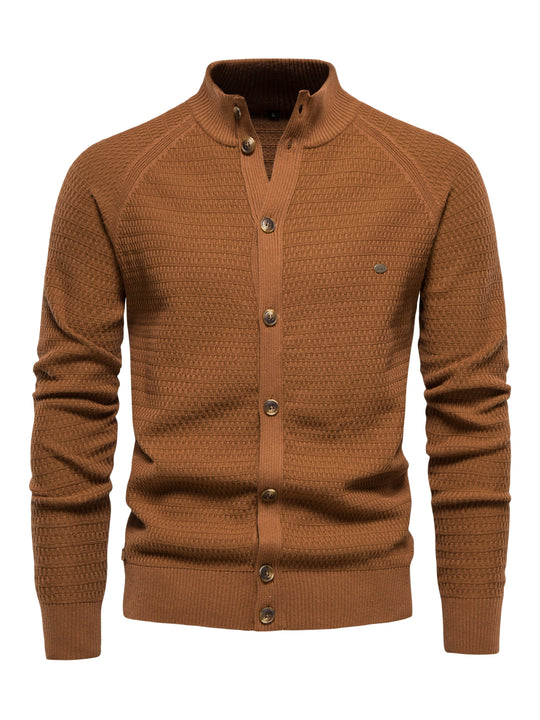 Barclay & Bloom - Men's Sweater With Button Closure