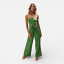 Women’s Summer Strapless Jumpsuit Comfortable Wide Leg