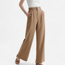 Barclay & Bloom | Women’s High-Waist Wide-Leg Trousers