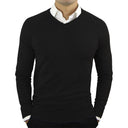 Barclay & Bloom - Men's Cotton V-Neck Sweater