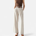 Barclay & Bloom | Women’s Wide-Leg Pleated Trousers