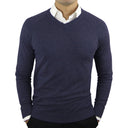 Barclay & Bloom - Men's Cotton V-Neck Sweater