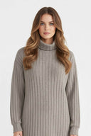 Barclay & Bloom | Women’s Roll-Neck Knit Dress