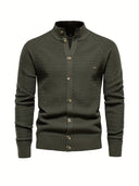Barclay & Bloom - Men's Sweater With Button Closure