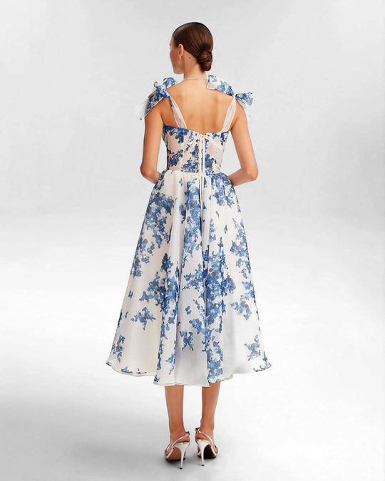 Cindy - Betoverende Blauwe Jurk