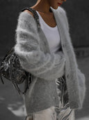 Amara | Women's Fluffy Knit Cardigan