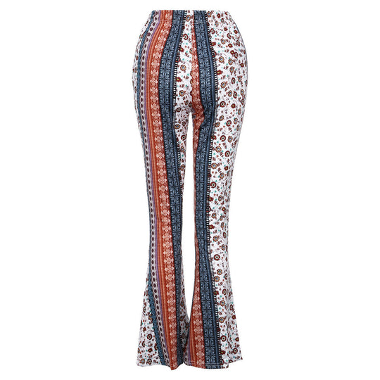 Slim Fit Women's high-waisted trousers for casual street style