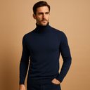 Barclay & Bloom | Herren Rollkragenpullover – Feiner Strick Wollmischung Pullover