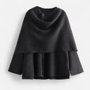 Barclay & Bloom | Women’s Knitted Coat with Integrated Scarf