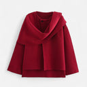 Barclay & Bloom | Women’s Knitted Coat with Integrated Scarf