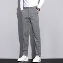 Mason | Slim Fit Checked Trousers