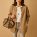 Amara Women’s Cardigan – Long Sleeve Button Front Knit